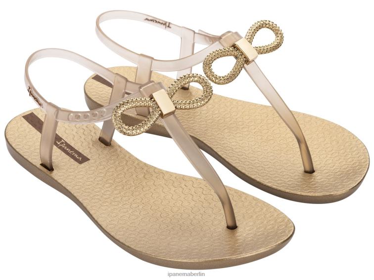 Ipanema Belle-Sandale mit Schleife L42ZD113 Schuhwerk weiches Gold Frauen