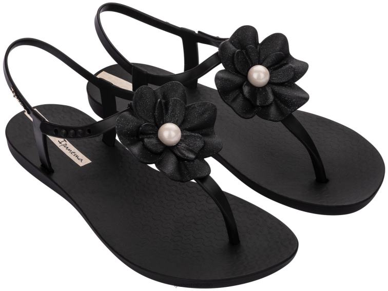 Ipanema Flora-Sandale L42ZD60 Schuhwerk schwarze Perle Frauen