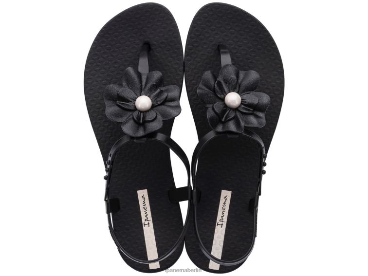 Ipanema Flora-Sandale L42ZD60 Schuhwerk schwarze Perle Frauen