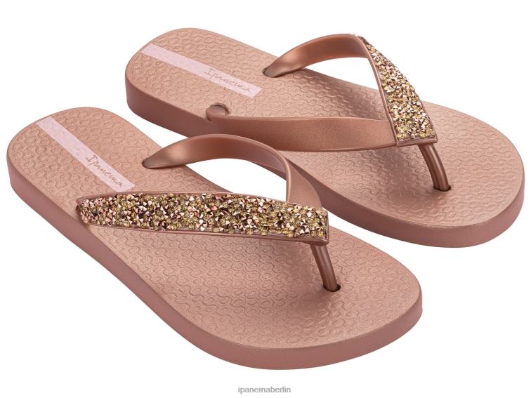 Ipanema Glamour-Special L42ZD107 Schuhwerk roségoldener Kristall Frauen