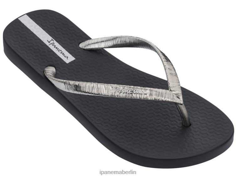 Ipanema Glamouröser Schimmer L42ZD296 Schuhwerk Silber schwarz Frauen