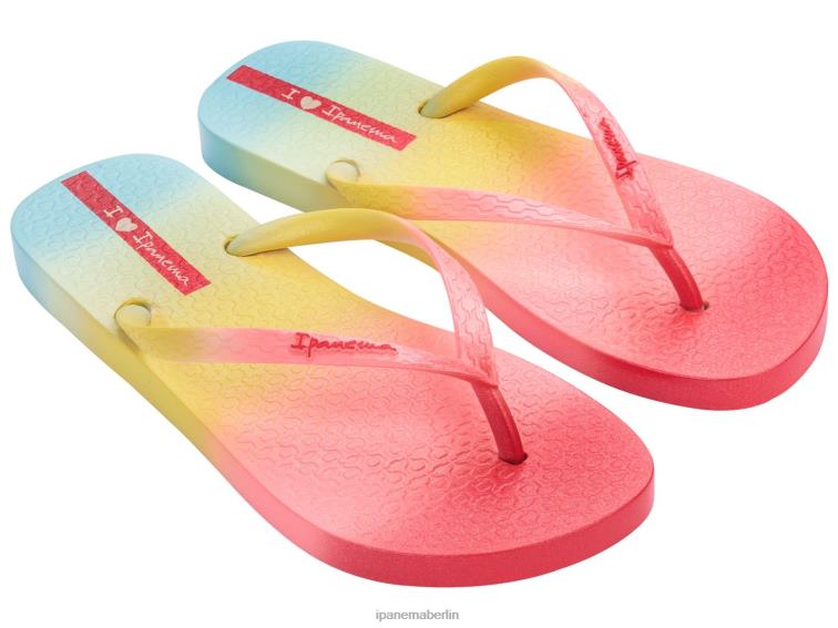 Ipanema Kalifornien-Vibes L42ZD97 Schuhwerk Pfirsich-Regenbogen Frauen