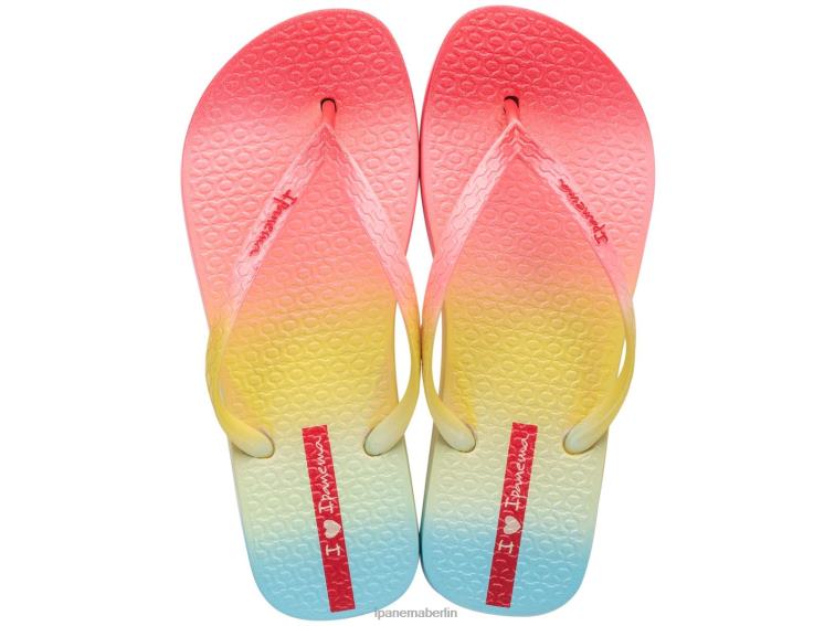 Ipanema Kalifornien-Vibes L42ZD97 Schuhwerk Pfirsich-Regenbogen Frauen