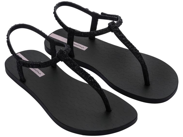 Ipanema Klasse Sandale Glitzer L42ZD114 Schuhwerk Schwarz Frauen