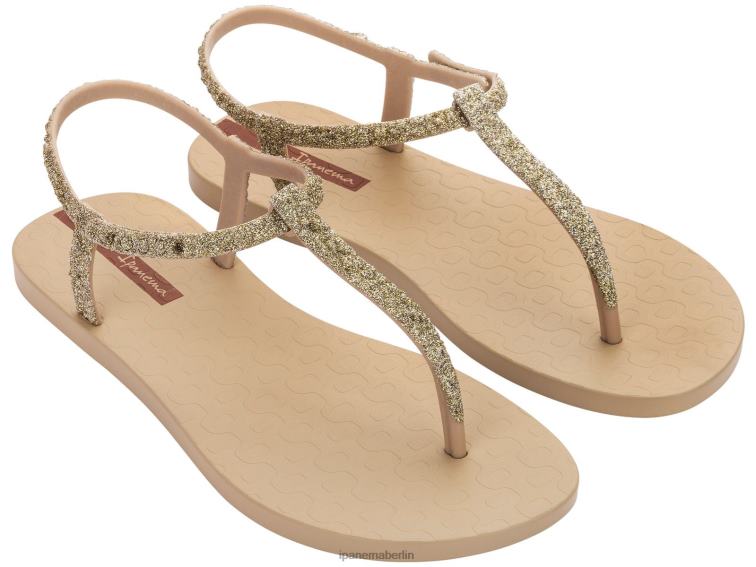 Ipanema Klasse Sandale Glitzer L42ZD116 Schuhwerk weiches Gold Frauen