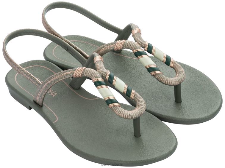 Ipanema Sandale inspirieren L42ZD234 Schuhwerk Salbei Frauen