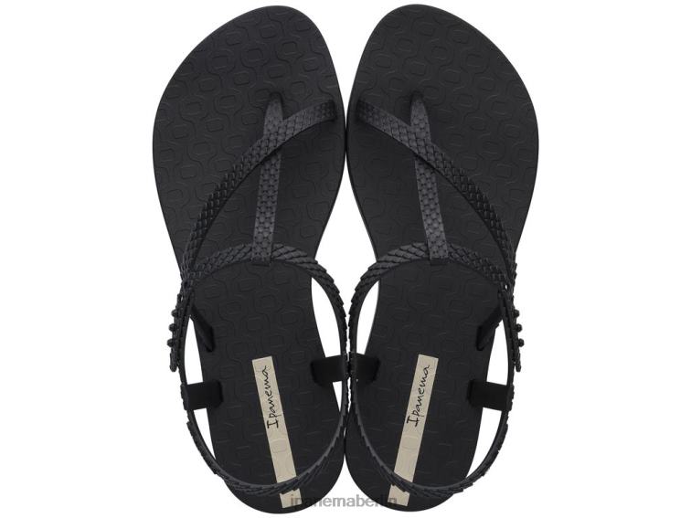 Ipanema Wunsch-Sandale L42ZD292 Schuhwerk schwarze Schlange Frauen