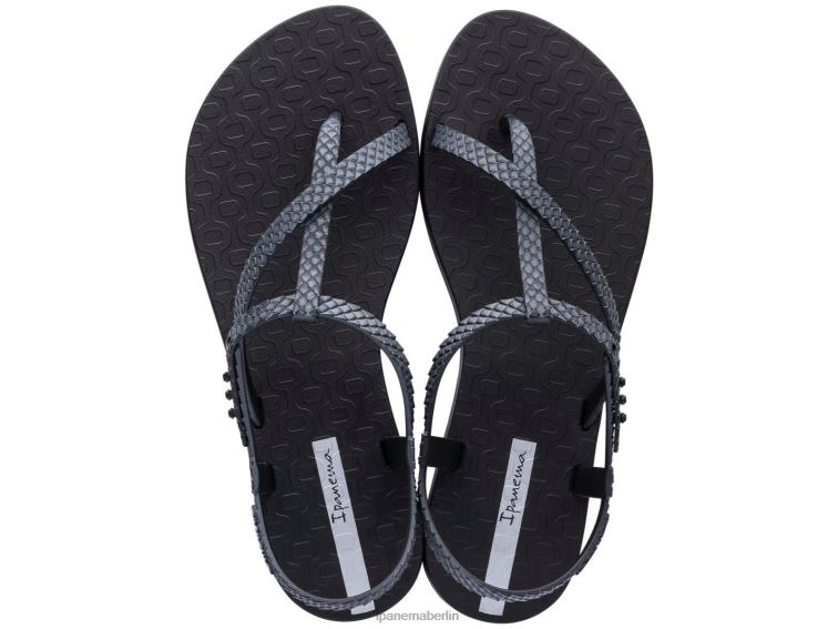 Ipanema Wunsch-Sandalentiefe L42ZD48 Schuhwerk schwarze Schlange Frauen