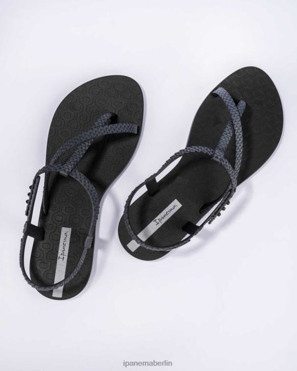 Ipanema Wunsch-Sandalentiefe L42ZD48 Schuhwerk schwarze Schlange Frauen