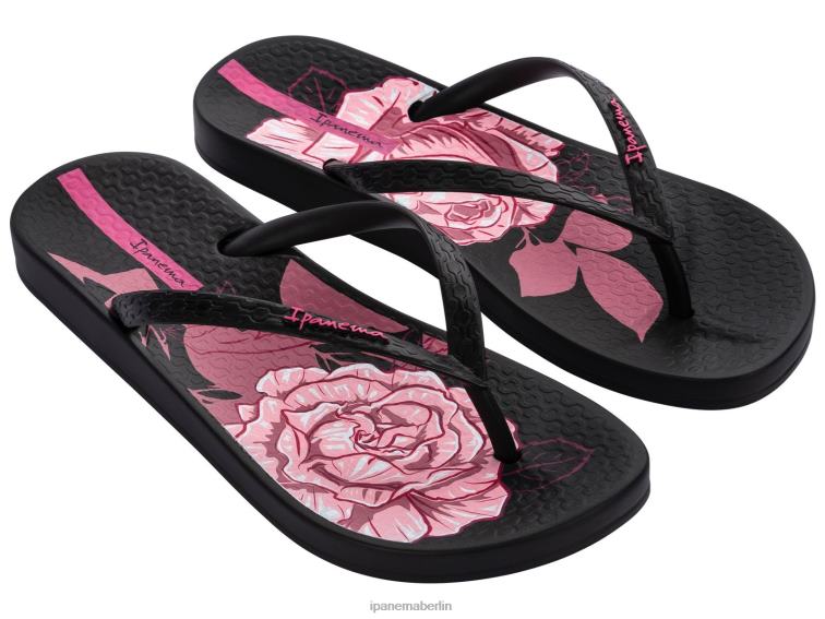 Ipanema anatomische Blüte L42ZD28 Schuhwerk Schwarz Frauen