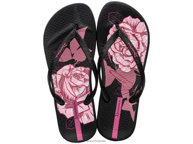 Ipanema anatomische Blüte L42ZD28 Schuhwerk Schwarz Frauen