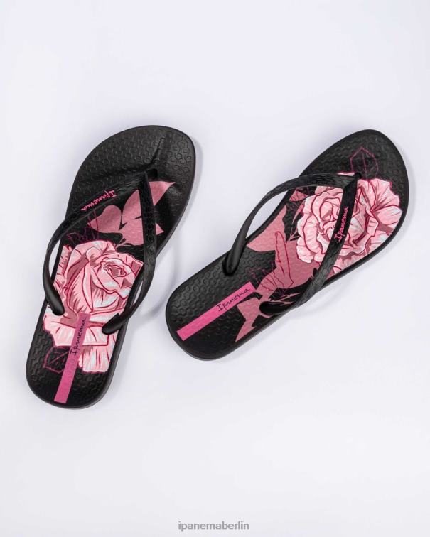 Ipanema anatomische Blüte L42ZD28 Schuhwerk Schwarz Frauen