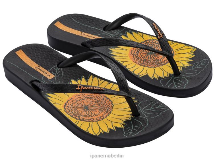 Ipanema anatomische Sonnenblume L42ZD172 Schuhwerk Schwarz Frauen