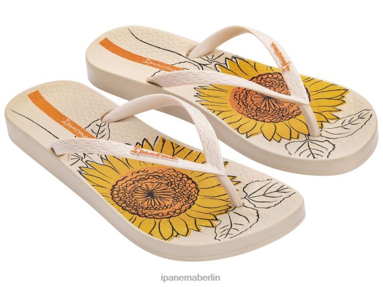 Ipanema anatomische Sonnenblume L42ZD173 Schuhwerk Elfenbein Frauen