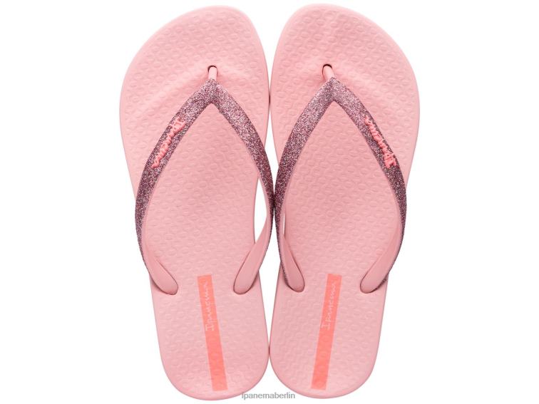 Ipanema anatomischer Lolita-Glitzer L42ZD71 Schuhwerk Baby Pink Frauen