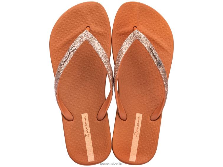 Ipanema anatomischer Lolita-Glitzer L42ZD72 Schuhwerk Sunkiss-Bräune Frauen