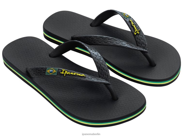 Ipanema klassische Flagge Brasilien L42ZD1 Schuhwerk Schwarz Frauen