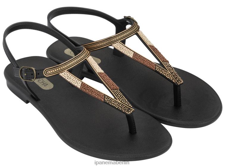 Ipanema rustikale Sandale L42ZD290 Schuhwerk Schwarz Frauen