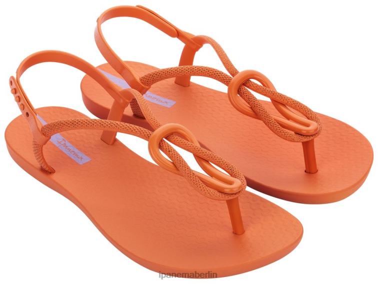 Ipanema trendige Sandalenschlaufe L42ZD183 Schuhwerk Mandarin Frauen