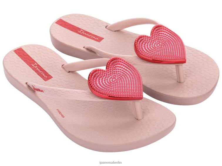 Ipanema k Maxi-Herz L42ZD341 Schuhwerk roter Rouge-Punkt Kinder