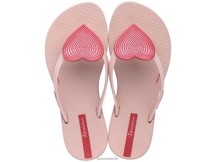 Ipanema k Maxi-Herz L42ZD341 Schuhwerk roter Rouge-Punkt Kinder